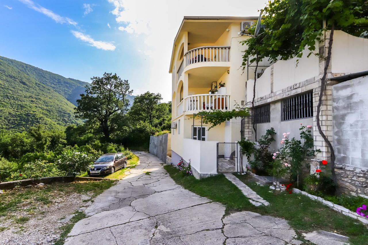 Apartments Zeko Morinj Bagian luar foto